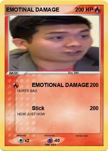 Pokemon EMOTINAL DAMAGE