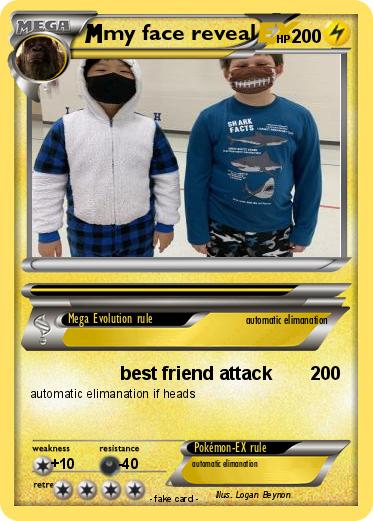 Pokemon my face reveal