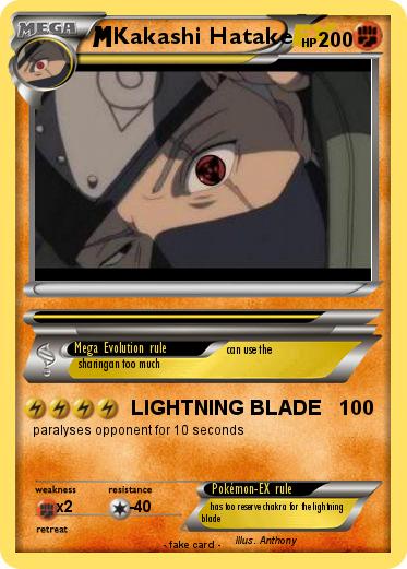 Pokemon Kakashi Hatake