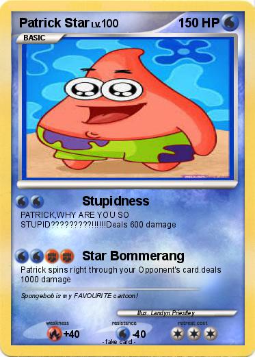 Pokemon Patrick Star