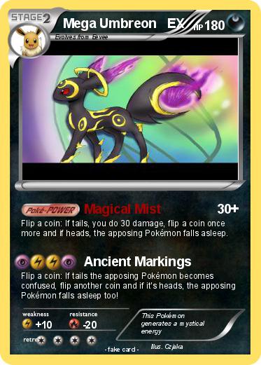 Pokemon Mega Umbreon   EX