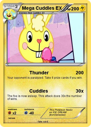 Pokemon Mega Cuddles EX