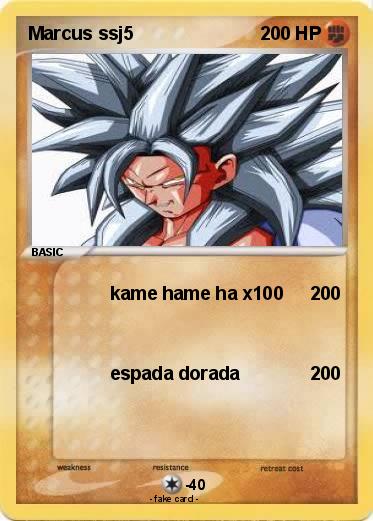 Pokemon Marcus ssj5