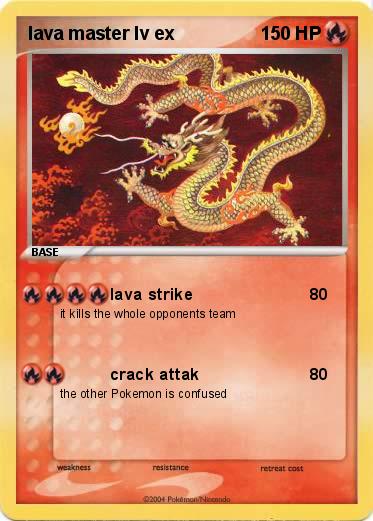 Pokemon lava master lv ex