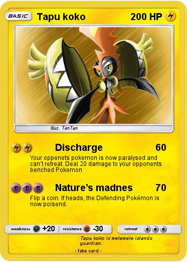 Pokemon Tapu koko