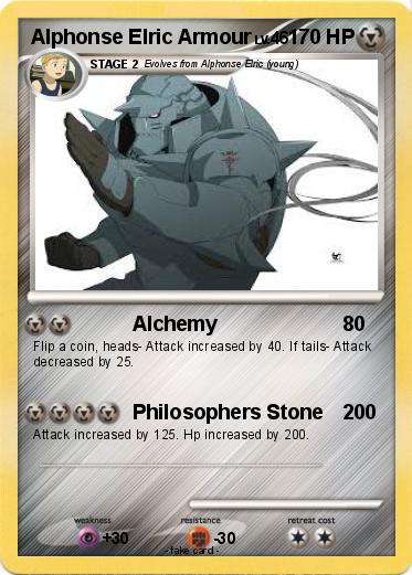 Pokemon Alphonse Elric Armour