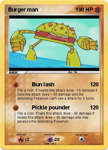 Pokemon Burger man