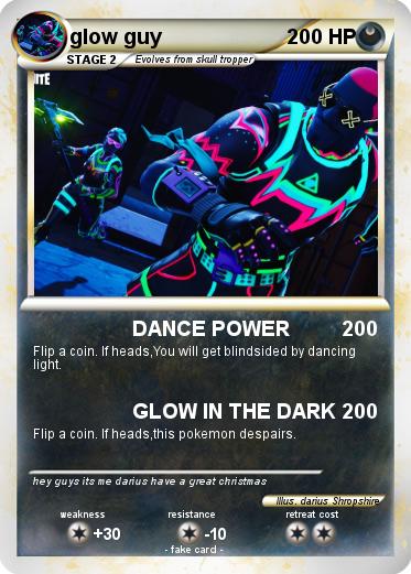 Pokemon glow guy