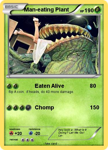 Pokemon Man-eating Plant