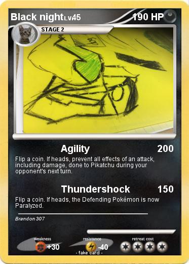 Pokemon Black night