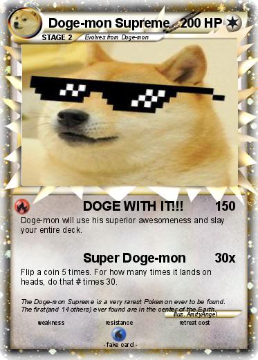 Pokemon Doge-mon Supreme
