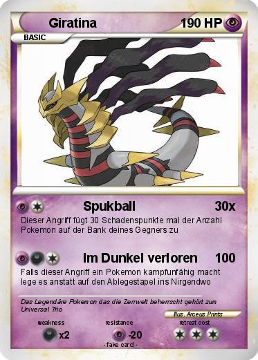 Pokemon Giratina