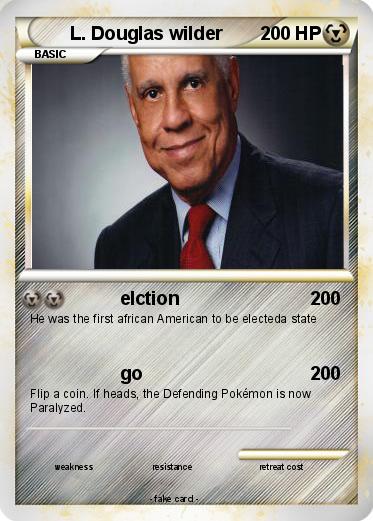 Pokemon L. Douglas wilder