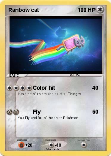 Pokemon Ranbow cat