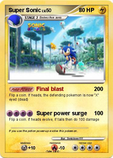 Pokemon Super Sonic