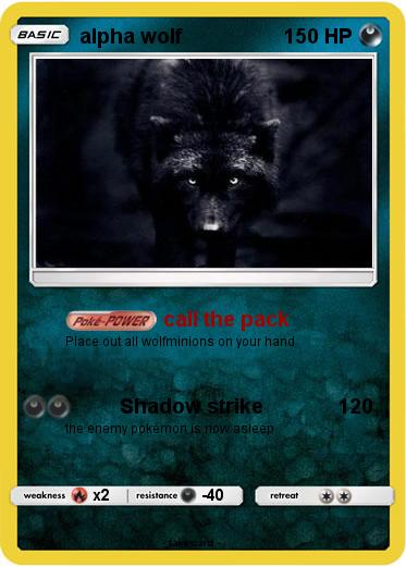 Pokemon alpha wolf