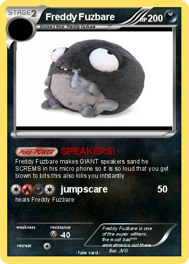 Pokemon Freddy Fuzbare
