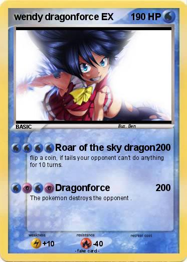 Pokemon wendy dragonforce EX