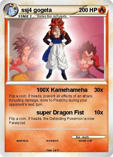 Pokemon ssj4 gogeta