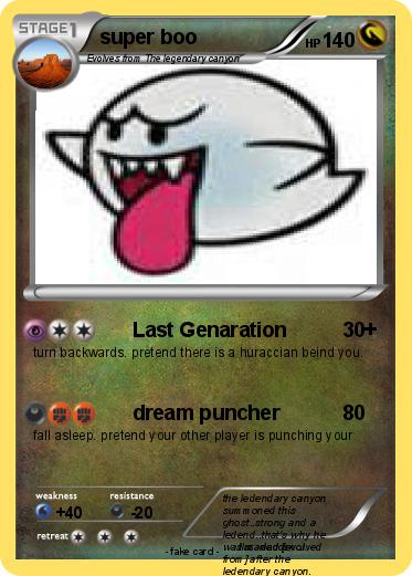 Pokemon super boo