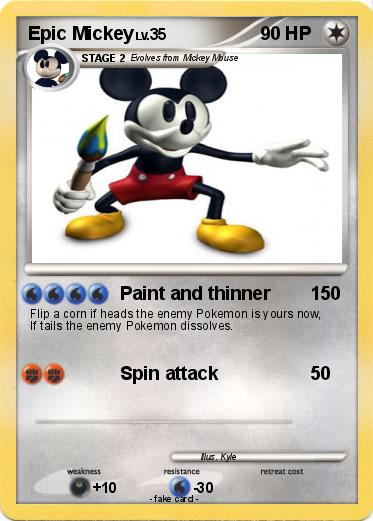Pokemon Epic Mickey