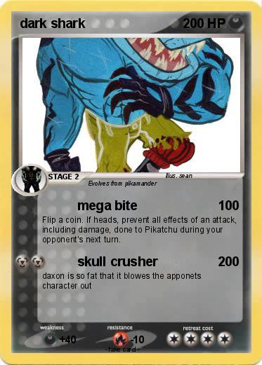 Pokemon dark shark