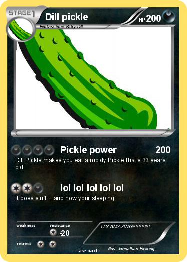 Pokemon Dill pickle