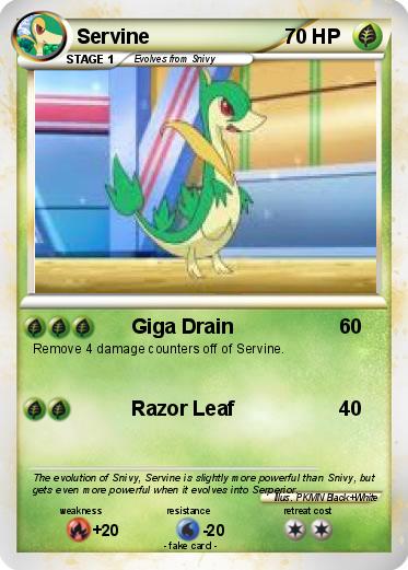 Pokemon Servine