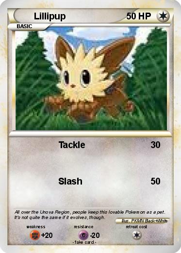 Pokemon Lillipup