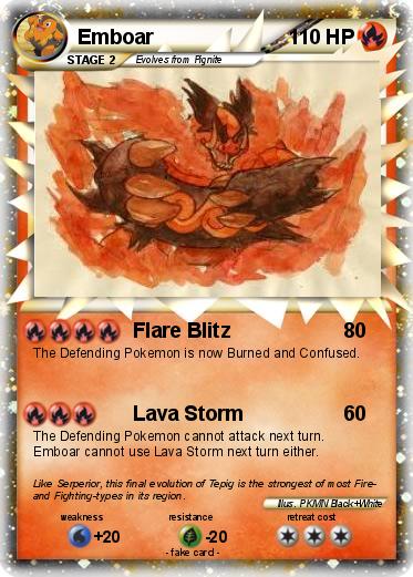 Pokemon Emboar