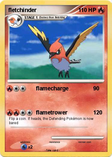 Pokemon fletchinder