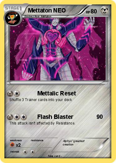 Pokemon Mettaton NEO