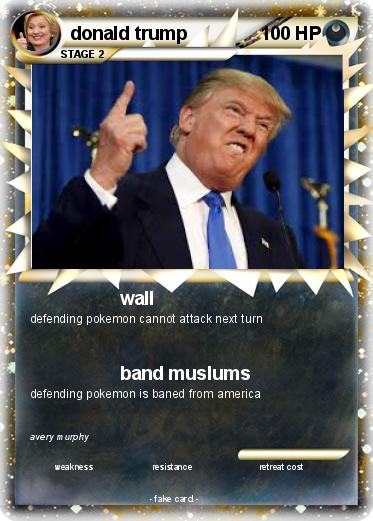 Pokemon donald trump