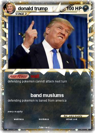 Pokemon donald trump