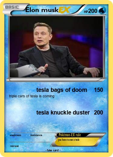 Pokemon Elon musk