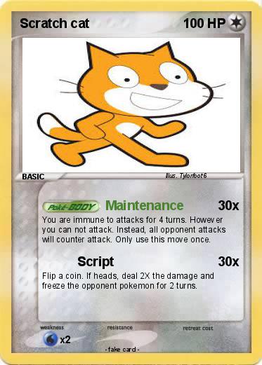 Pokemon Scratch cat