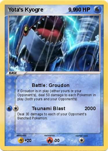 Pokemon Yota's Kyogre                 9,9