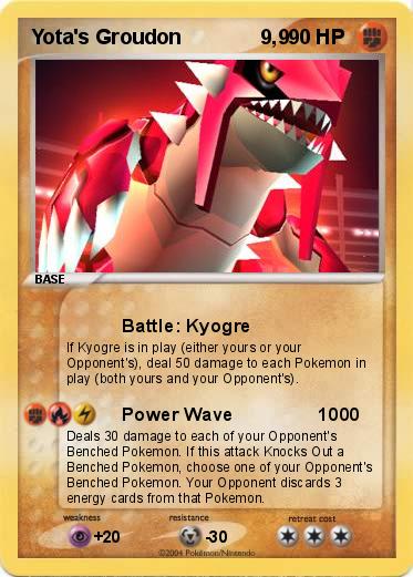 Pokemon Yota's Groudon              9,9