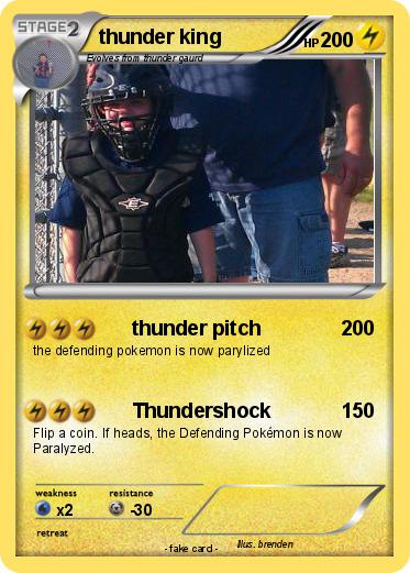 Pokemon thunder king