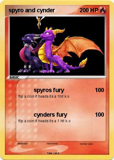 Pokemon spyro and cynder