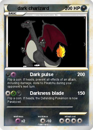 Pokemon dark charizard