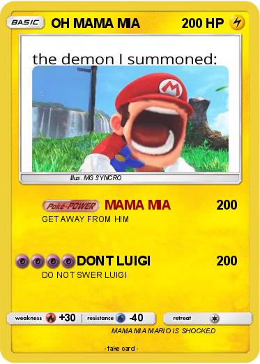 Pokemon OH MAMA MIA
