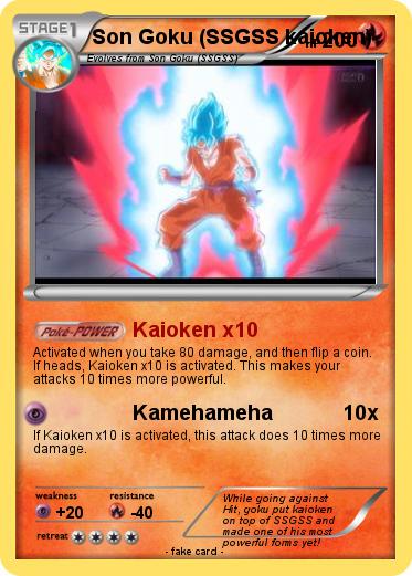 Pokemon Son Goku (SSGSS kaioken)