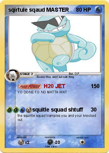 Pokemon sqirtule sqaud MASTER