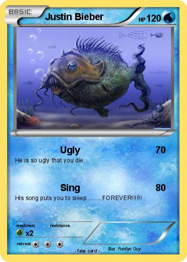 Pokemon Justin Bieber