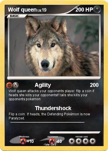 Pokemon Wolf queen