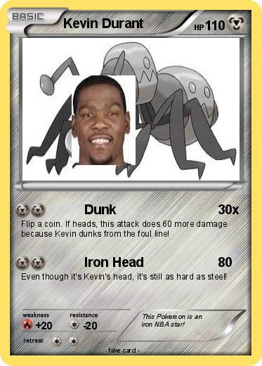 Pokemon Kevin Durant