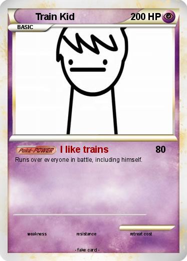 Pokemon Train Kid
