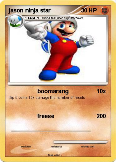 Pokemon jason ninja star