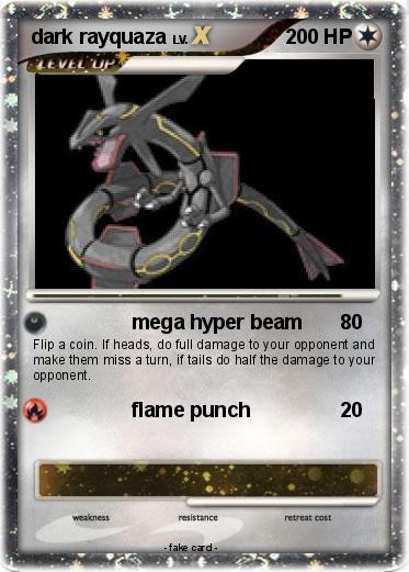Pokemon dark rayquaza